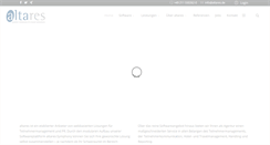 Desktop Screenshot of blog.altares.de