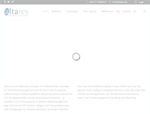 Tablet Screenshot of blog.altares.de